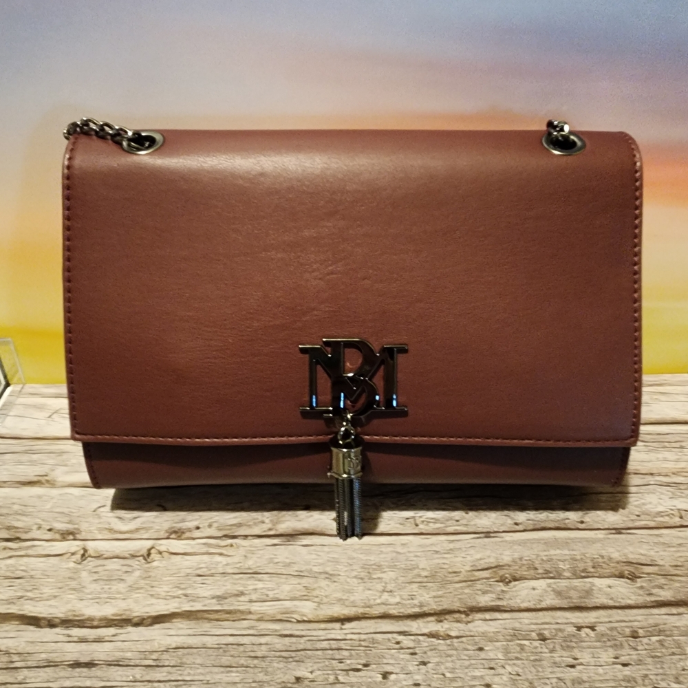 Badgley Mischka Brown Crossbody Bag